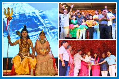 A glimpse of Ramleela Mahotsav & Dussehra Mela 2025 at Old ITI Ground, Rohtak, organized by Shri Ramleela Utsav Committee.